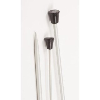 Agujas Rectas - Aluminio Drops Basic