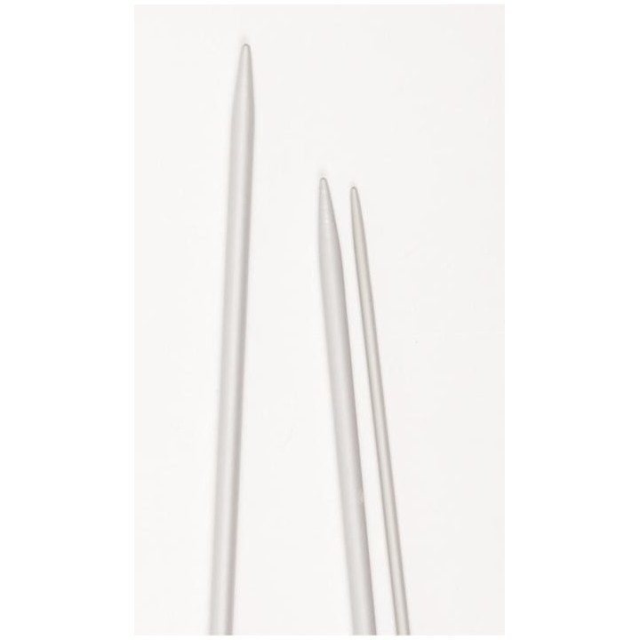 Agujas Rectas - Aluminio Drops Basic