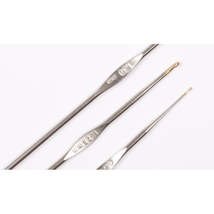 Ganchillo de acero inoxidable