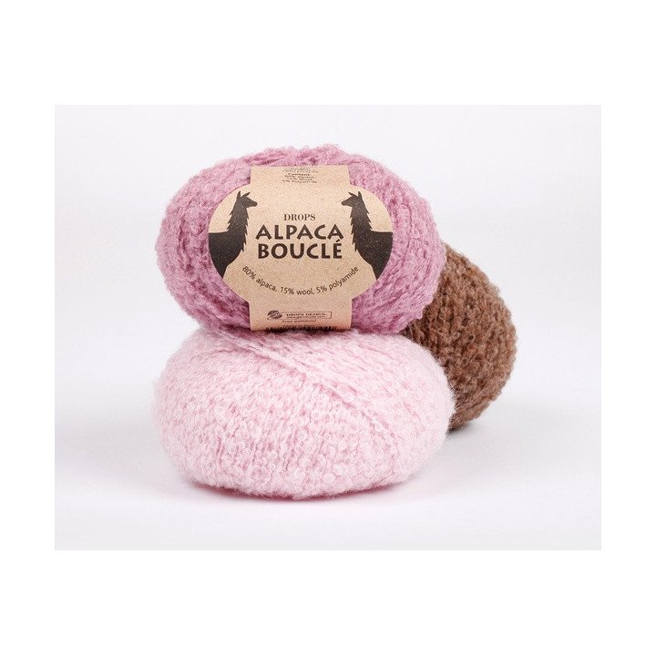 ALPACA BOUCLÉ