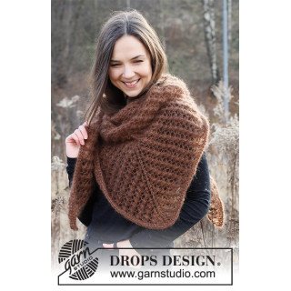 Patrón chal Autumns gift