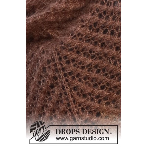 Patrón chal Autumns gift