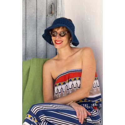 Visera Miami en crochet