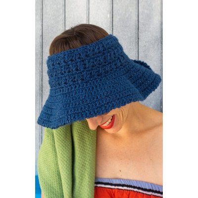 Visera Miami en crochet