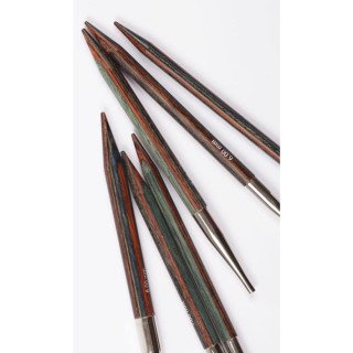 agujas circulares intercambiables de abedul Drops Pro Romance