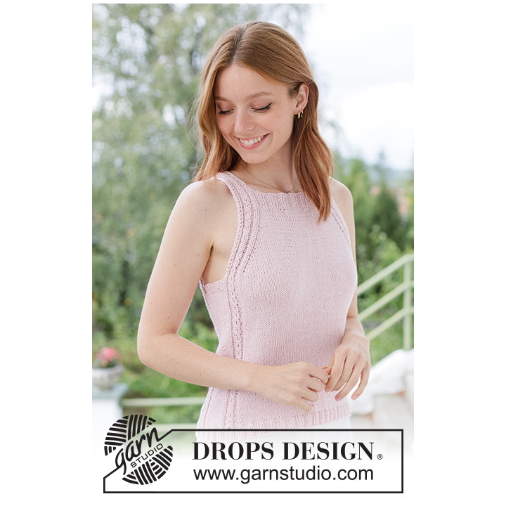 patrón top tejido Daisy Kiss Top